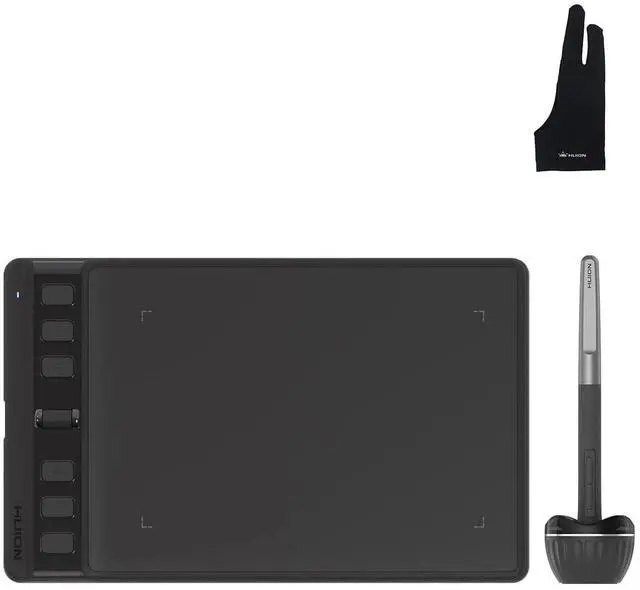 Main image of Inspiroy 2 Small Drawing Tablet and Palm Rejection Artist Glove