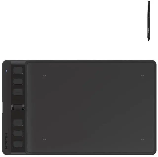Main image of Inspiroy 2 Small Drawing Tablet with Slim Pen PW550S 9.5mm Diameter PenTech3.0+