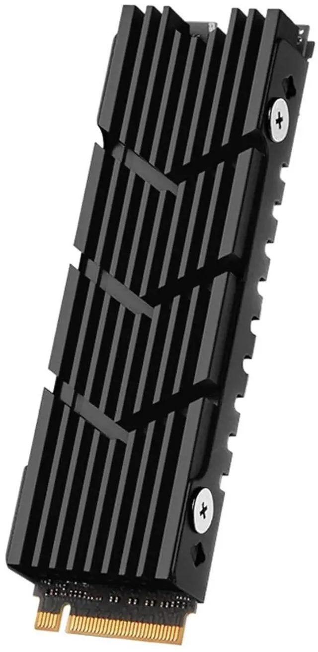 Alt view image 2 of 7 - JVFYI M.2 2280 SSD Heatsink for PS5 & PC, NVMe Cooler with Thermal Pad for Samsung 990/980/970, WD SN850/SN770, Seagate FireCuda 530