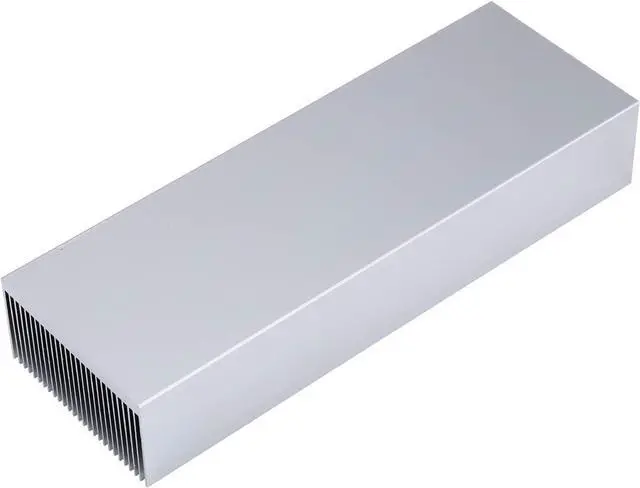 Alt view image 3 of 6 - JVFYI 100x69x36mm Aluminum Heatsink, High-Power 27-Fin Cooler for GPU, IC Module, LED PCB, Amplifier & Electronics