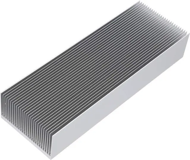 Main image of JVFYI 400x69x36mm Extra Large Aluminum Heatsink, 27-Fin High Power Cooler for Industrial LED Amplifier, Transistor & Semiconductor