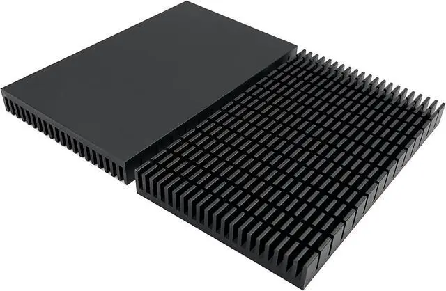 Alt view image 3 of 7 - JVFYI 150x93x15mm Large Aluminum Heatsink, High Power Cooler for GPU Backplate, PCB, LED Motherboard & Router Cooling