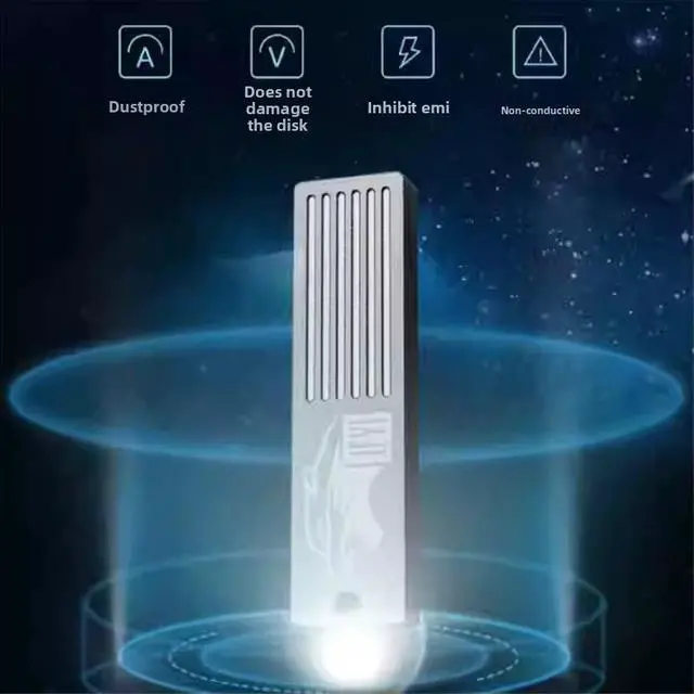 Alt view image 4 of 5 - JEYI Snow Leopard M.2 SSD Heatsink & Extension Card, NVMe Cooling with PCIe Adapter and Protective Cover