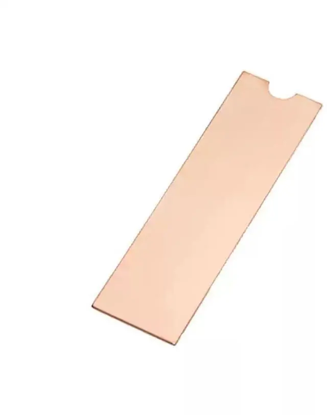 Alt view image 6 of 6 - FINALCOOL Ink Copper M03 M.2 SSD Heatsink, 0.3mm Ultra-Thin Double-Sided Graphene Copper Foil for Laptop NVMe SSD