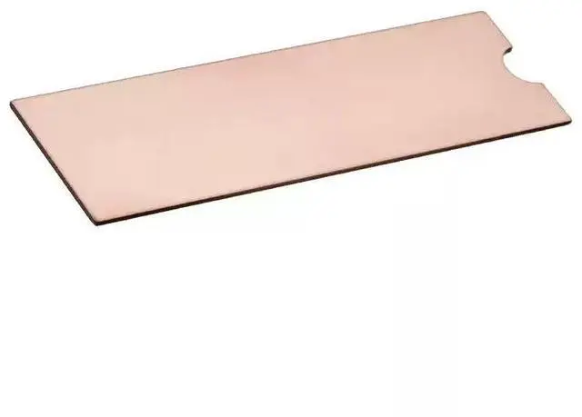 Alt view image 3 of 6 - FINALCOOL Ink Copper M03 M.2 SSD Heatsink, 0.3mm Ultra-Thin Double-Sided Graphene Copper Foil for Laptop NVMe SSD