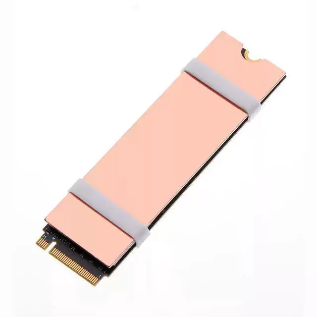 Alt view image 5 of 6 - FINALCOOL Ink Copper M03 M.2 SSD Heatsink, 0.3mm Ultra-Thin Double-Sided Graphene Copper Foil for Laptop NVMe SSD