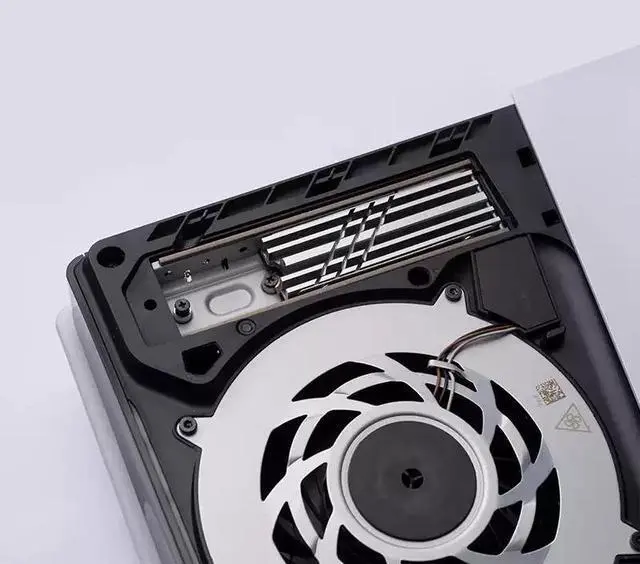 Alt view image 3 of 6 - JVFYI Ice Soul 01 M.2 2242 SSD Heatsink, Compact Dual-Side Cooler for PS5 Slim & Ultra-Thin Laptop NVMe SSD, Space-Optimized Heat Spreader