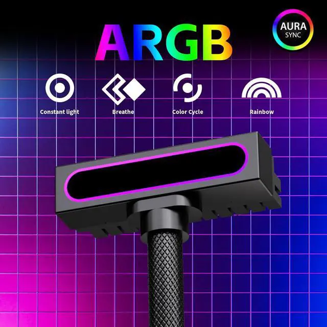 Alt view image 2 of 7 - JVFYI Black Cable Kit 24PIN Extension Cable*1+16PIN Modular Cable*1+8P CPU Extension Cable*1