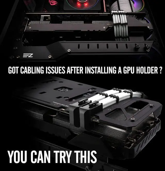 Alt view image 5 of 7 - JVFYI GPU VGA PCIe 6 Pin U Turn 180 Degree Angle Connector Power Adapter Board for Desktop Graphics Card-Standard+Reverse Type 2-Pack