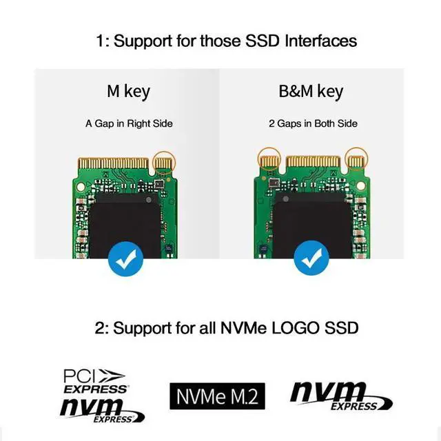 Alt view image 5 of 6 - 4-Port M.2 NVMe PCIe 4.0 X16 Adapter Card - 256Gbps Aluminum RAID Controller Supporting RAID 0/1/5 & SSD Bifurcation
