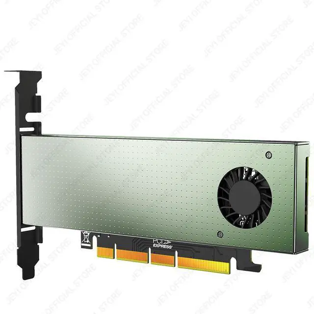 Main image of SK9 Dual M.2 PCIe 4.0 Adapter - NVMe/SATA SSD Expansion Card with Turbo Cooling Fan for X4/X8/X16 Slots
