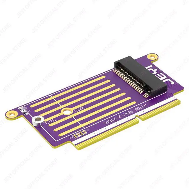 Alt view image 3 of 6 - M.2 NVMe SSD Adapter for 2016-2017 MacBook Pro A1708 - 22+34 Pin Connector Upgrade Kit