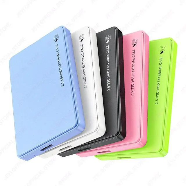 Alt view image 7 of 7 - M.2 NVMe/SATA Aluminum SSD Enclosure - USB 3.2 Gen2 10Gbps External Drive Case Green