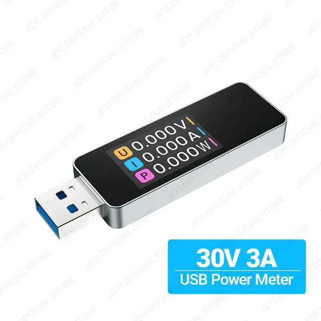 Alt view image 4 of 6 - M.2 Heatsink with USB Power Meter - LCD Voltage Current Tester 0-3A 3.7-30V Multifunction Computer Accessory