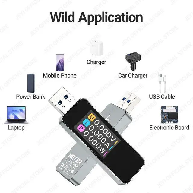 Alt view image 5 of 6 - M.2 Heatsink with USB Power Meter - LCD Voltage Current Tester 0-3A 3.7-30V Multifunction Computer Accessory