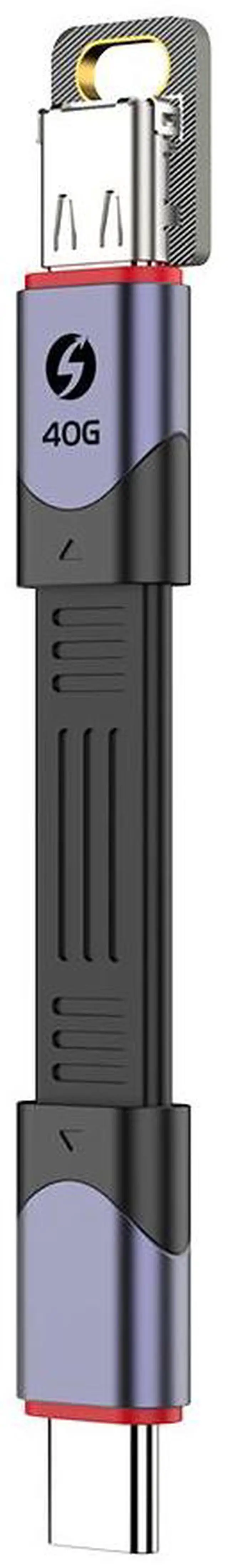 Main image of USB 4.0 FPC Cable - 40Gbps 240W PD with 8K Video Support for Thunderbolt 4/3 MacBook CC-F85Pro+C100