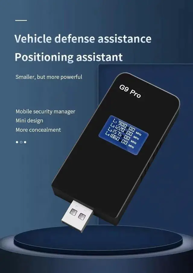 Alt view image 3 of 6 - JVFYI Car Usb Gps Signal Interference Blocker Shield Privacy Protectionanti Tracking Stalking for Vehicles with Gps USB - G9 PRO