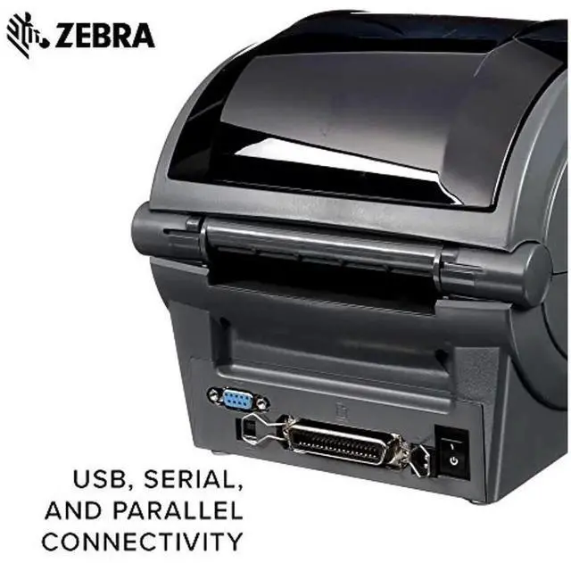 Alt view image 5 of 5 - Ze bra GK420t 4" GK42-102510-000 Desktop Thermal Transfer Label Printer, 203 dpi, USB, Serial, Centronics Parallel, EPL, ZPLII - GK42-102510-000