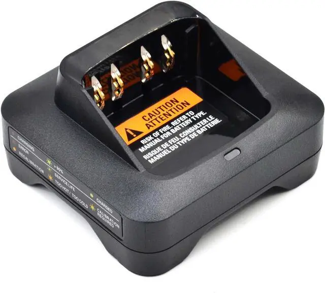 Alt view image 5 of 7 - JVFYI PMPN4527 PMPN4576 Rapid Charger for Motorola Radios XPR3300e XPR3500e XPR7350e XPR7550e XPR7580e XPR3000e XPR3300 XPR6550 XPR7350 XPR7550 APX4000 R7 R5 Battery Charing PMNN4544 PMNN4491 PMNN4808