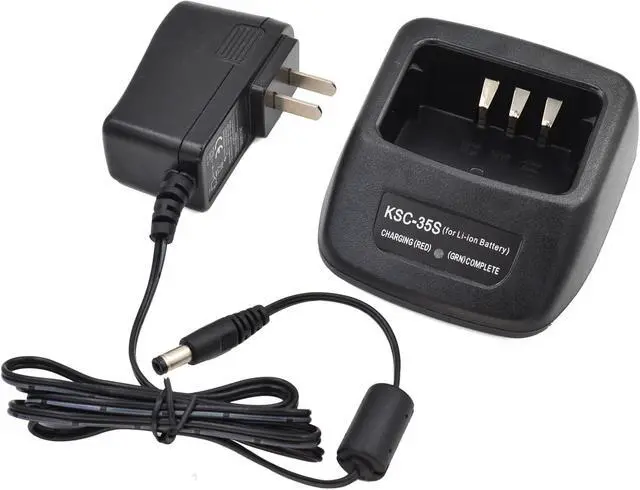 Alt view image 2 of 7 - JVFYI KSC-35S Rapid Charger for Kenwood Radio NX-1200 NX-1202 NX-1300 NX-P1302 TK-3202 TK-3212 TK-3302 TK-3400 TK-2400 TK-2402 TK-2300 TK-2000 TK-3000 KNB-45L KNB-63L KNB-65L Battery Charger