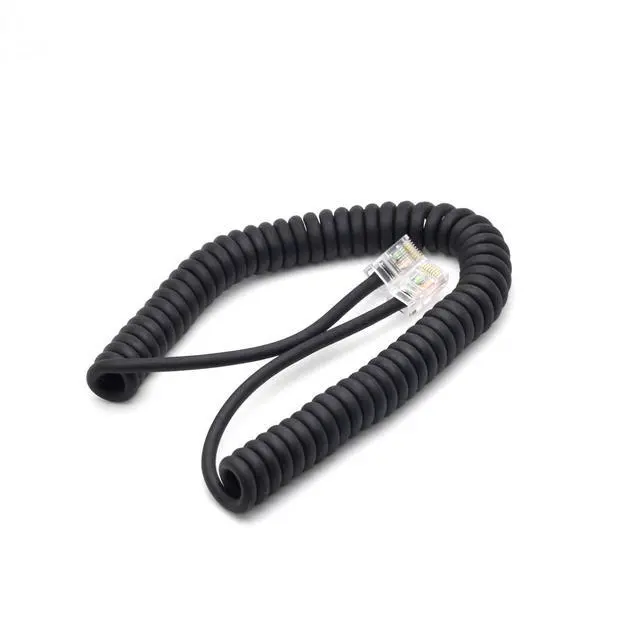 Alt view image 3 of 3 - JVFYI RJ45 8PIN Microphone Replacement Cable for Icom HM-98 HM-151 HM-207 HM-207s HM-133 HM-133s HM-133V ID-5100A ID-4100A IC-2730 IC-2300H IC-V8000 ID-880H ID-800H IC-2820H IC-2720H IC-208H