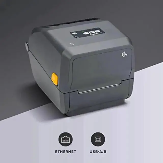 Main image of Ze bra ZD421 Thermal Transfer Desktop Printer 203 dpi Print Width 4-inch USB Ethernet ZD4A042-301E00EZ (ZD4A042-301E00EZ)