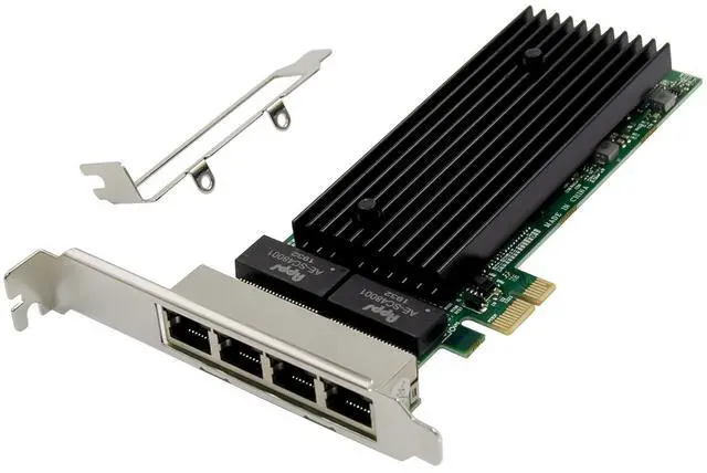 Main image of JVFYI PCIe Intel JL82576EB Quad-Port Gigabit Server NIC