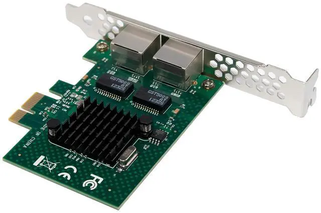 Alt view image 5 of 7 - JVFYI PCIe NetXtreme Dual-Port Gigabit Network card