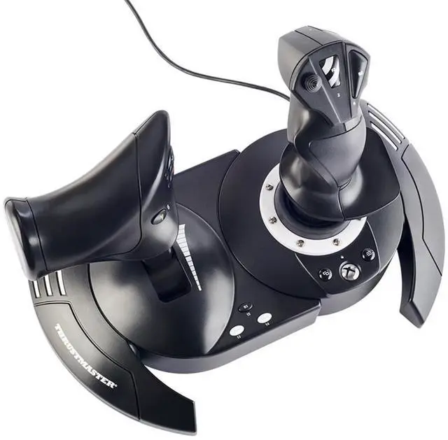 Alt view image 7 of 7 - Thrustmaster T.Flight HOTAS One Simulated Flight Authorized Co-branded Flight Joystick Compatible HOTAS One + Limited Edition - 2pack
