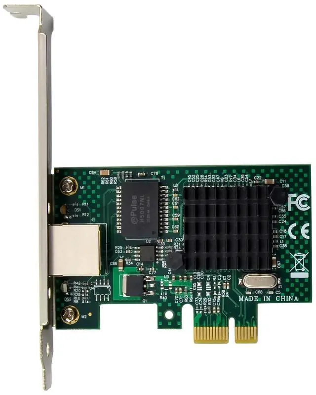 Alt view image 7 of 7 - JVFYI PCIe BCM5751 NetXtreme Gigabit Network card