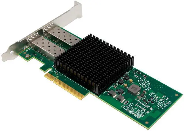 Alt view image 4 of 7 - JVFYI PCIe x8 BCM57414 Dual-Port 25G SFP28 Network Adapter