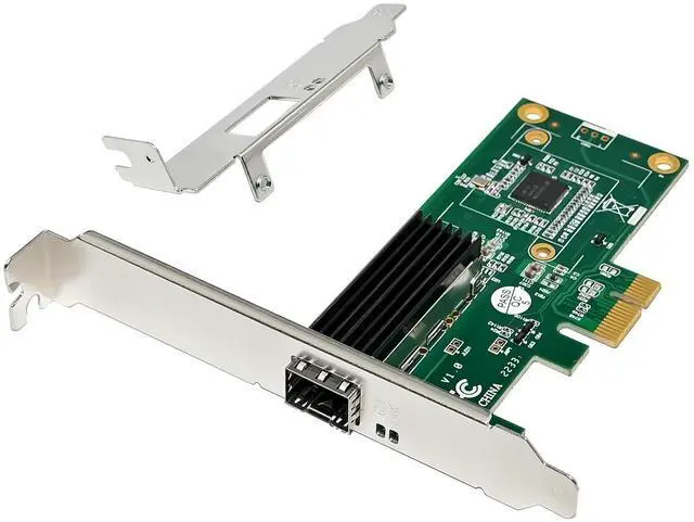 Main image of JVFYI PCIe X1 Intel I210 Gigabit SFP Network card