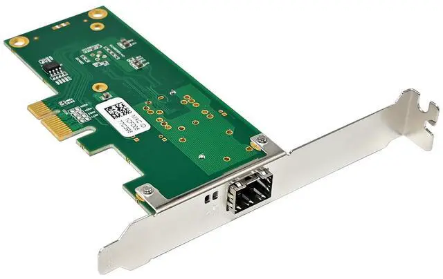 Alt view image 6 of 7 - JVFYI PCIe X1 Intel I210 Gigabit SFP Network card