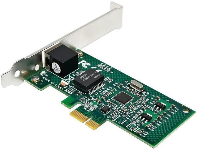 Alt view image 5 of 7 - JVFYI PCIe 82574L Single-RJ45 Gigabit Server NIC