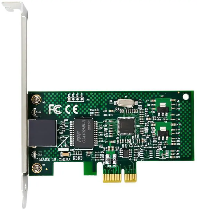 Alt view image 3 of 7 - JVFYI PCIe 82574L Single-RJ45 Gigabit Server NIC