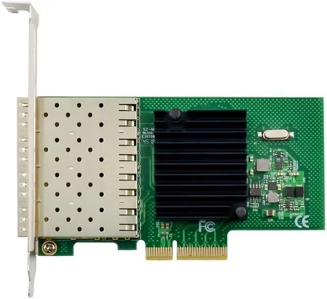 Alt view image 6 of 7 - JVFYI PCIe I350 Quad-SFP Fiber Gigabit Server NIC