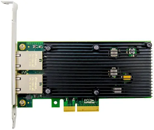 Alt view image 7 of 7 - JVFYIPCIe X4 X550 Dual-RJ45 10G Converged NIC
