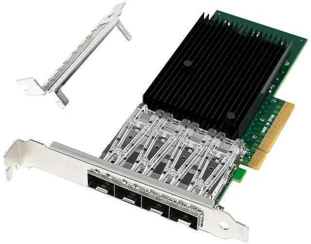 Main image of JVFYI PCIe X8 Intel X710 Quad-SFP+ Fiber Server Converged NIC