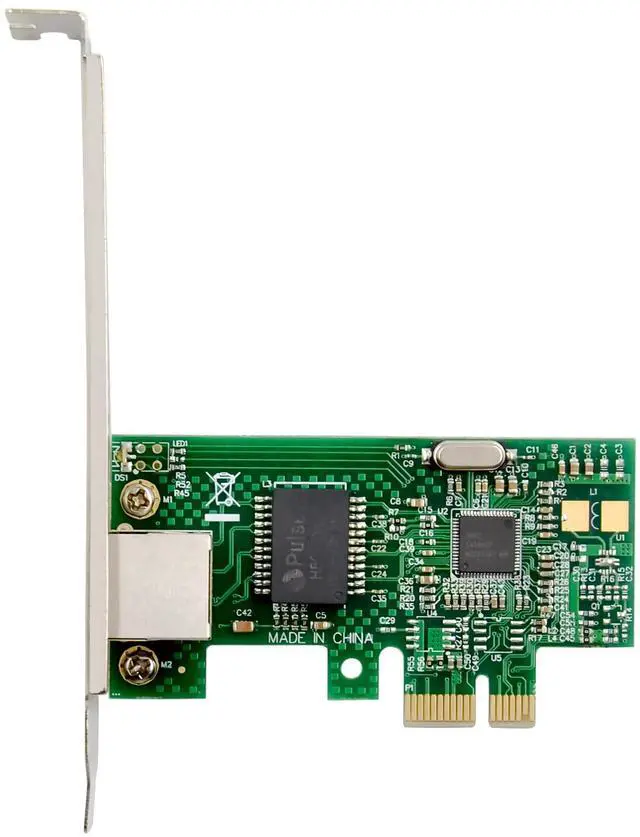 Alt view image 2 of 4 - JVFYI PCIe x1 I211-T1 Single-Gigabit Server Network card