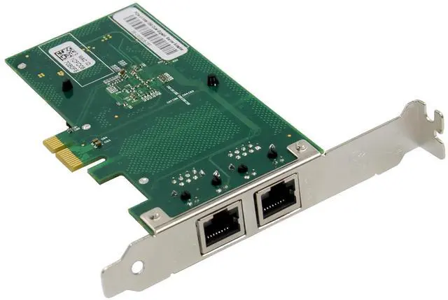 Alt view image 3 of 7 - JVFYI PCIe I350AM2 Dual-RJ45 Gigabit Server NIC