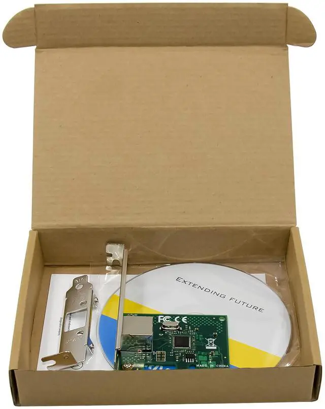 Alt view image 7 of 7 - JVFYI PCIe 10/100/1000M Server Network card I210AT