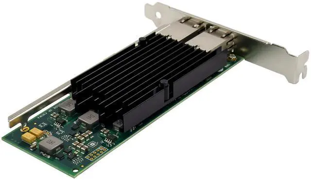 Alt view image 3 of 7 - JVFYI PCIe X8 X540 Dual-RJ45 10G Server Converged NIC