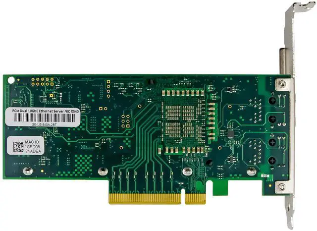 Alt view image 5 of 7 - JVFYI PCIe X8 X540 Dual-RJ45 10G Server Converged NIC