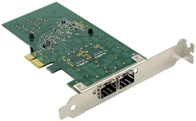 Alt view image 6 of 7 - JVFYI PCIe I350 Dual-SFP Gigabit Fiber Server NIC