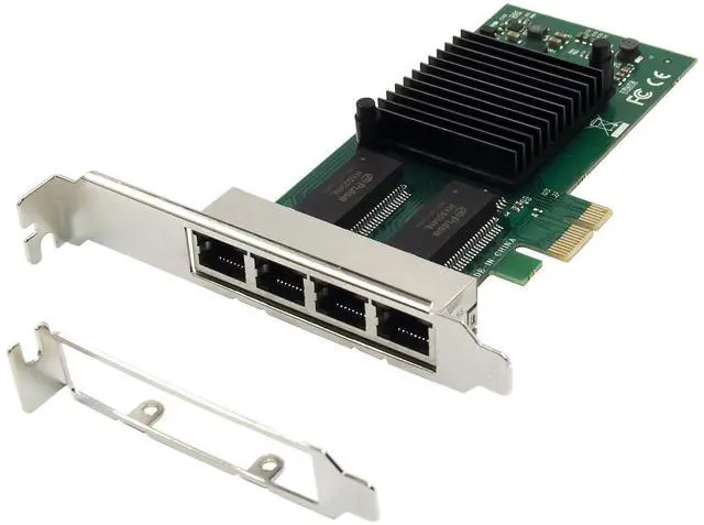 Main image of JVFYI PCIe X4 82580EB Quad-RJ45 Gigabit Server NIC