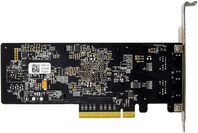 Alt view image 4 of 7 - JVFYI PCIe X8 X550 Dual-RJ45 10G Server Converged NIC