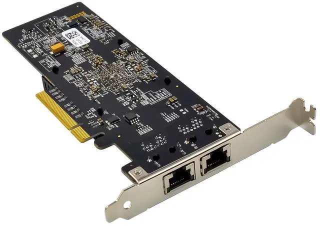 Alt view image 5 of 7 - JVFYI PCIe X8 X550 Dual-RJ45 10G Server Converged NIC