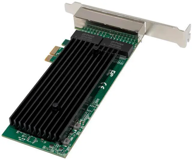 Alt view image 5 of 7 - JVFYI PCIe JL82575EB Quad-Port Gigabit Server NIC