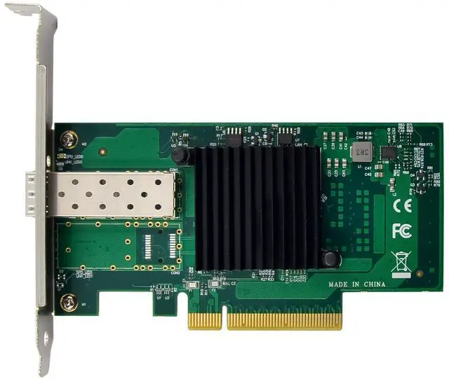 Alt view image 3 of 7 - JVFYI PCIe JL82599EN Single-SFP+ Fiber 10G Server NIC