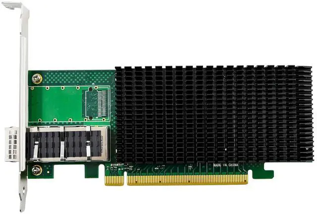 Alt view image 3 of 7 - JVFYI PCIe x16 E810 Single-Port 100G Network Adapter